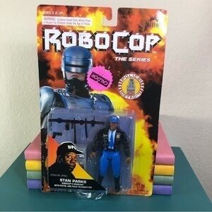 RoboCop The Series Stan Parks Action Figure Toy Pistol Field Transmitter Vintage